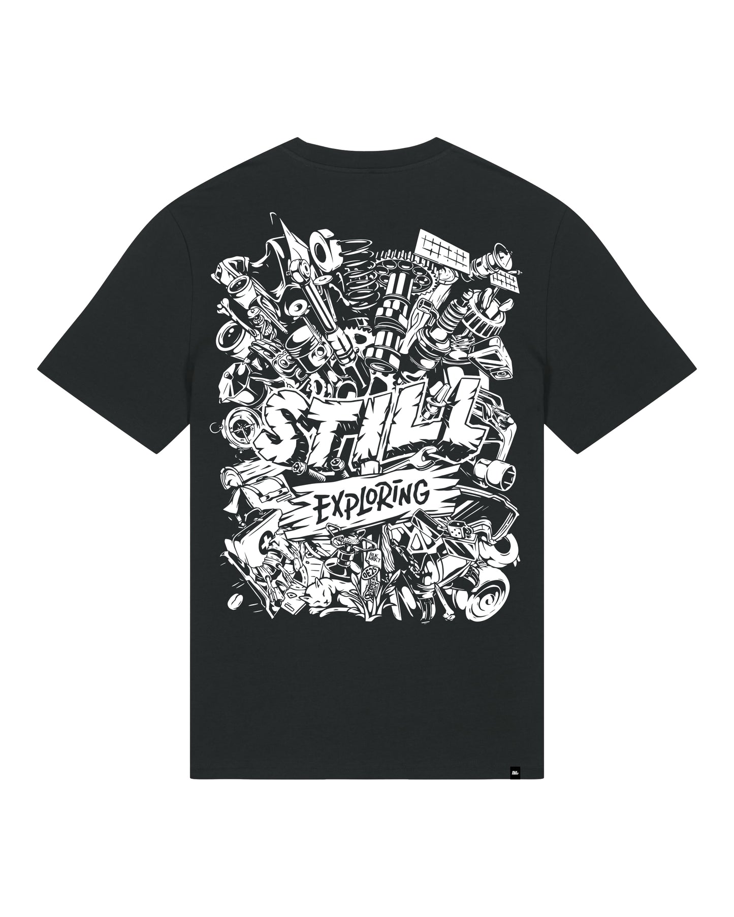 Tee shirt Still exploring - black