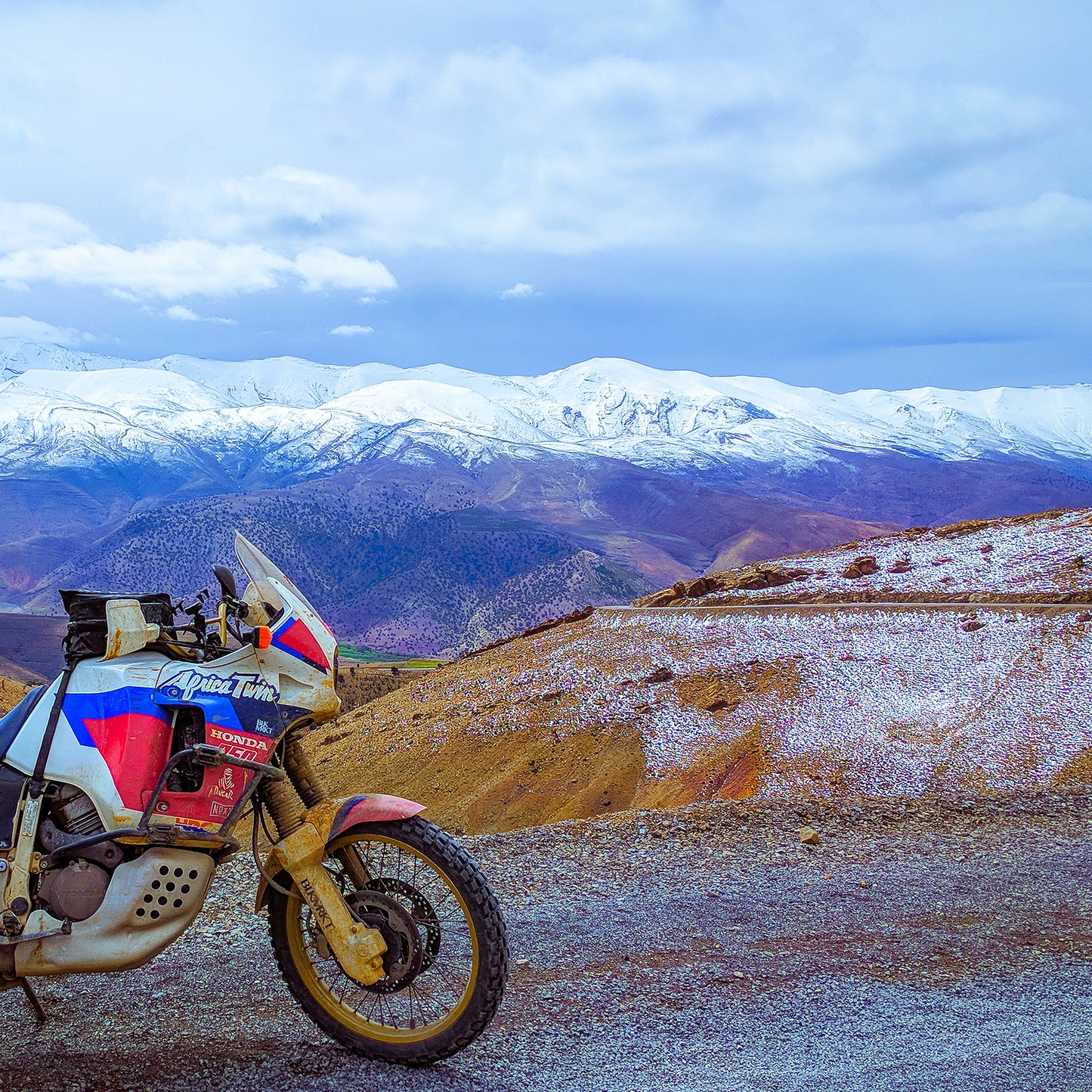 Poster Maroc: Africa Twin 4000