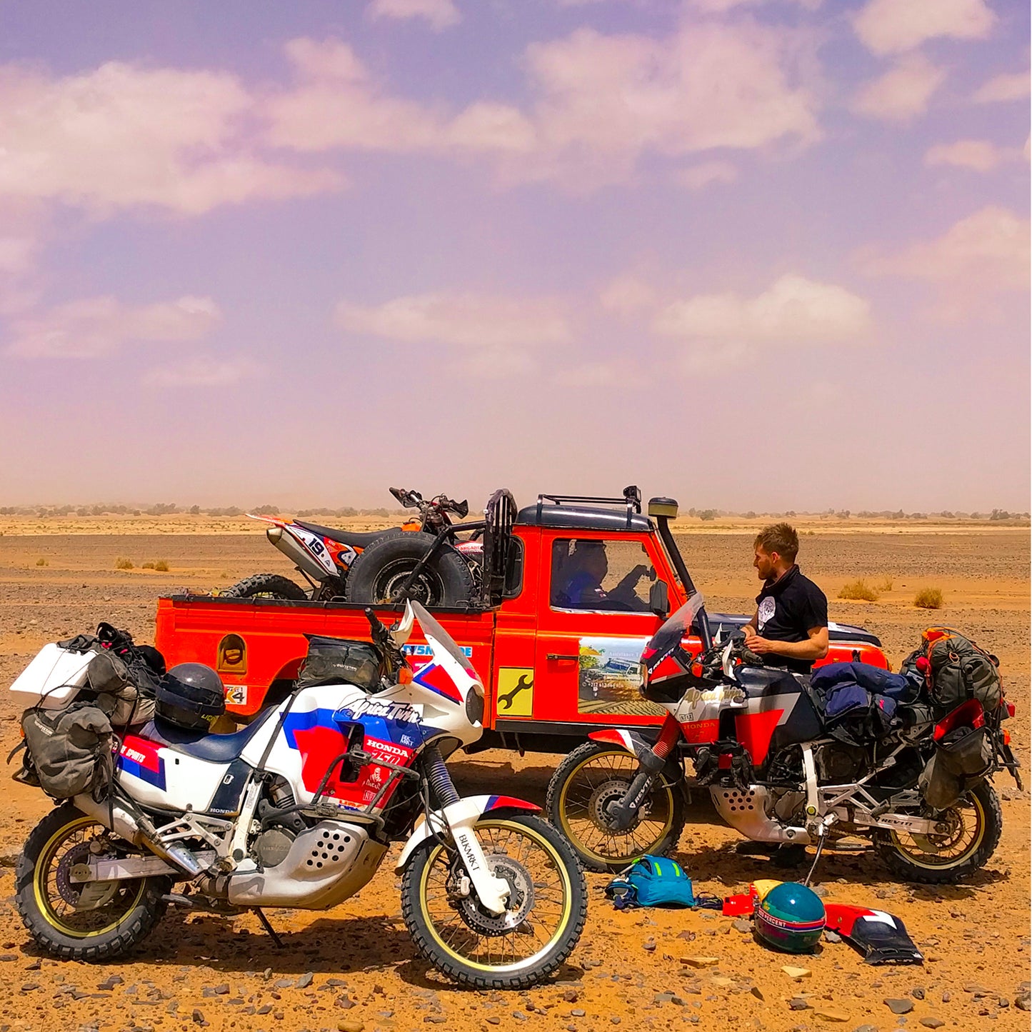Poster Maroc: Stuck in the desert