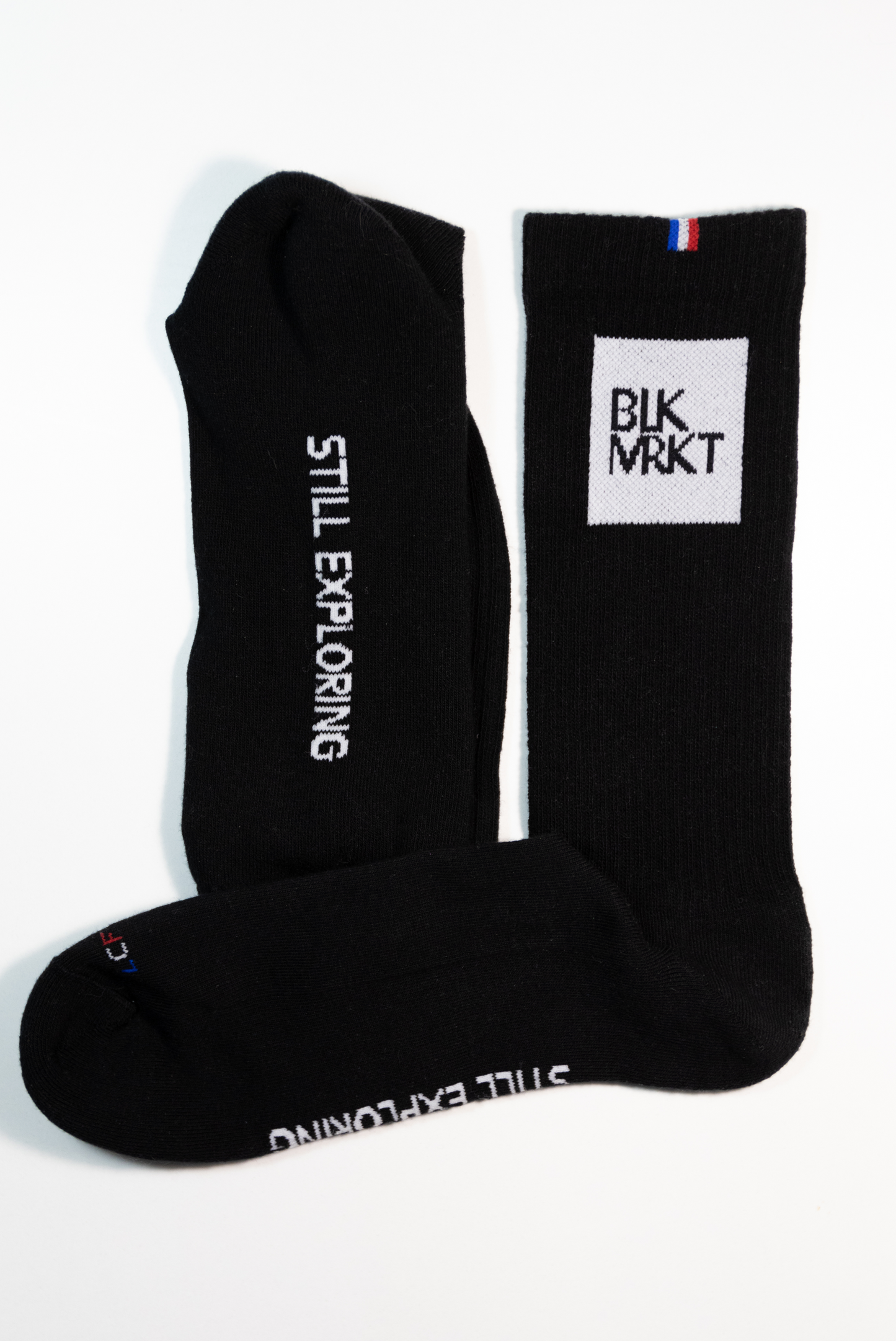 Chaussettes BLKMRKT "STILL EXPLORING" ( 2 paires par lots)
