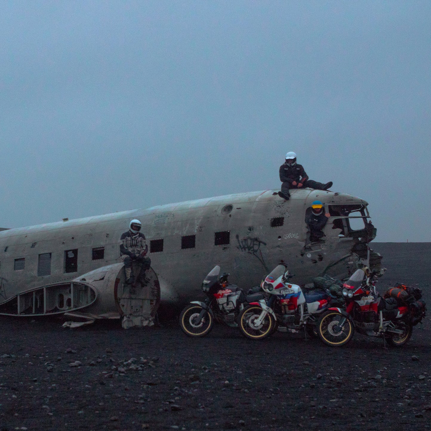 Poster Islande: DC-3 plane