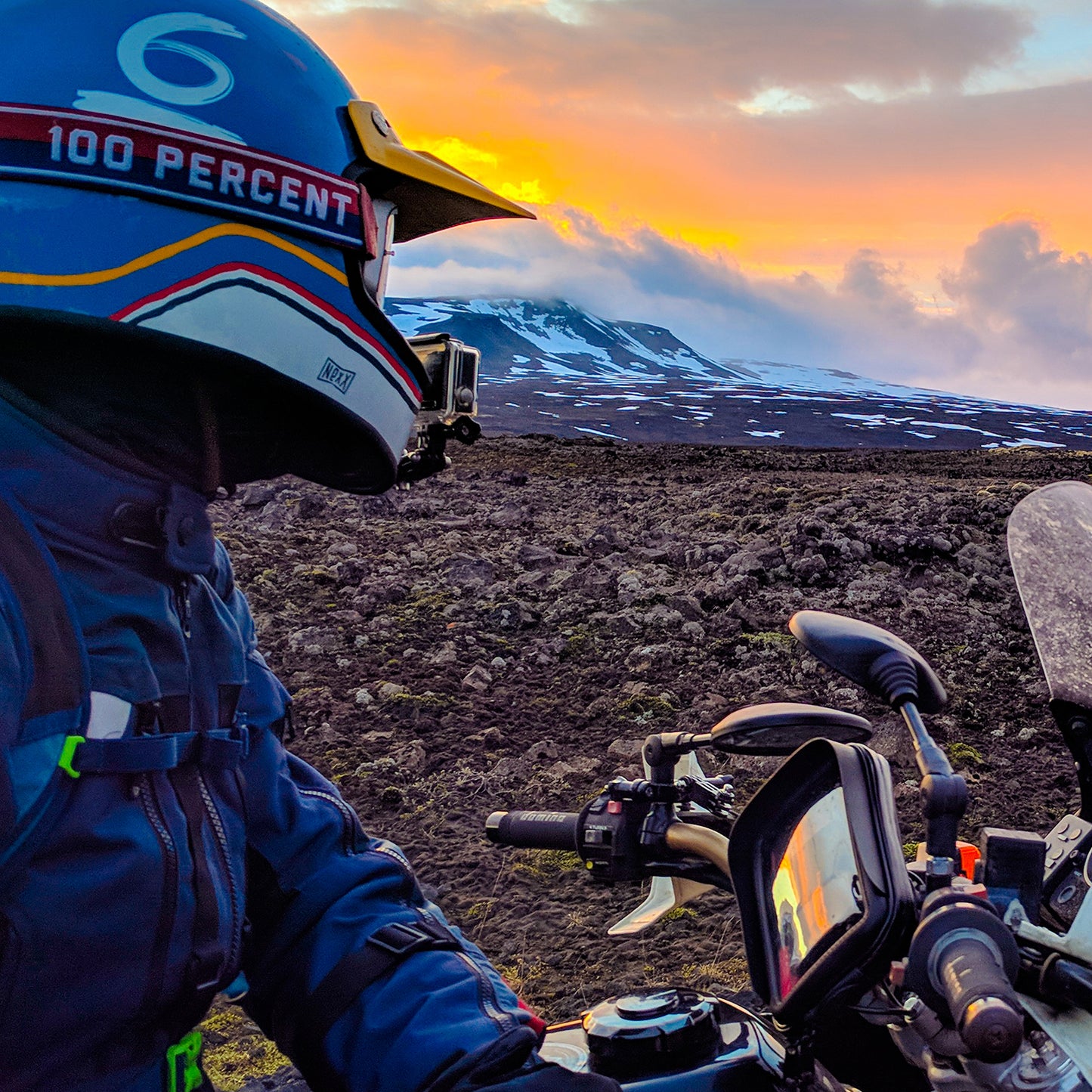 Poster Islande: Balou mer de glace