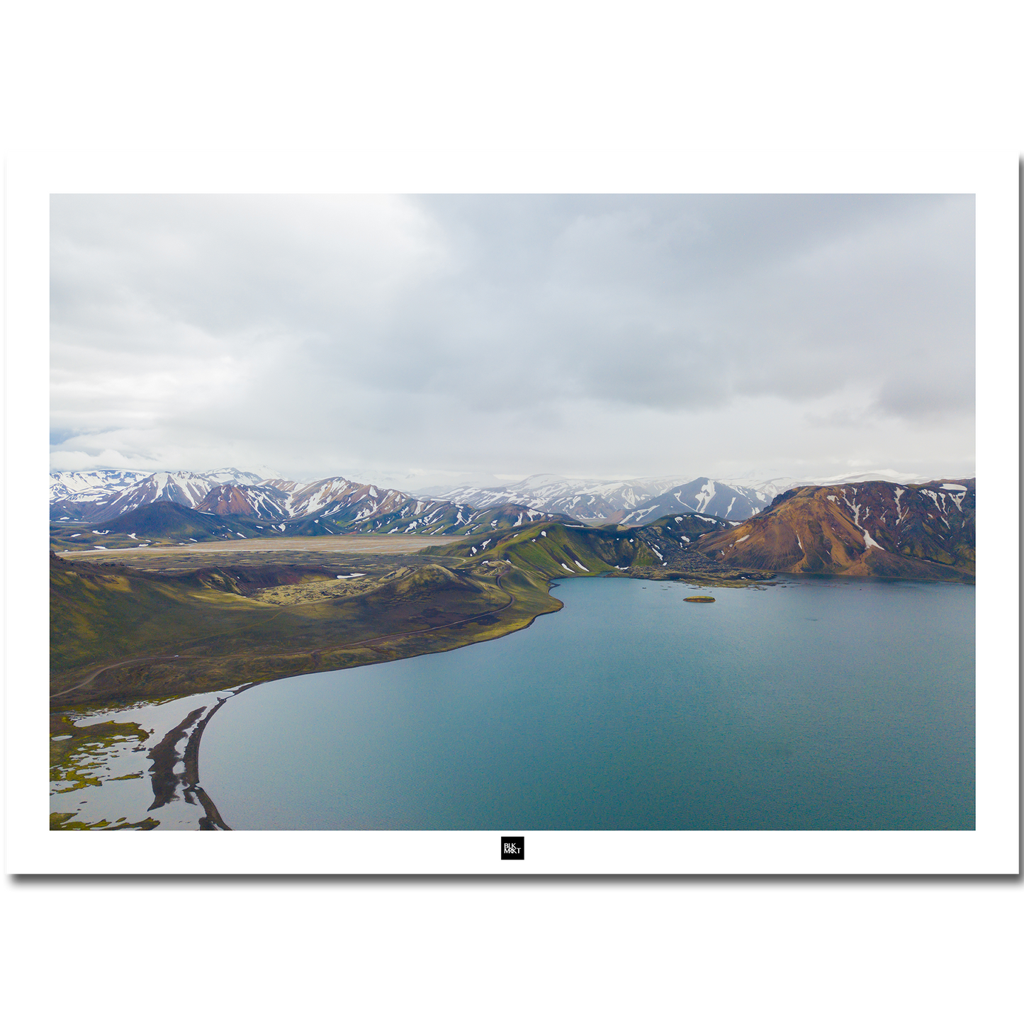 Poster Islande: Landmannalaugar