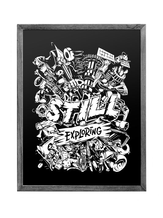 Illustration "STILL EXPLORING"
