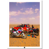 Poster Maroc: Stuck in the desert