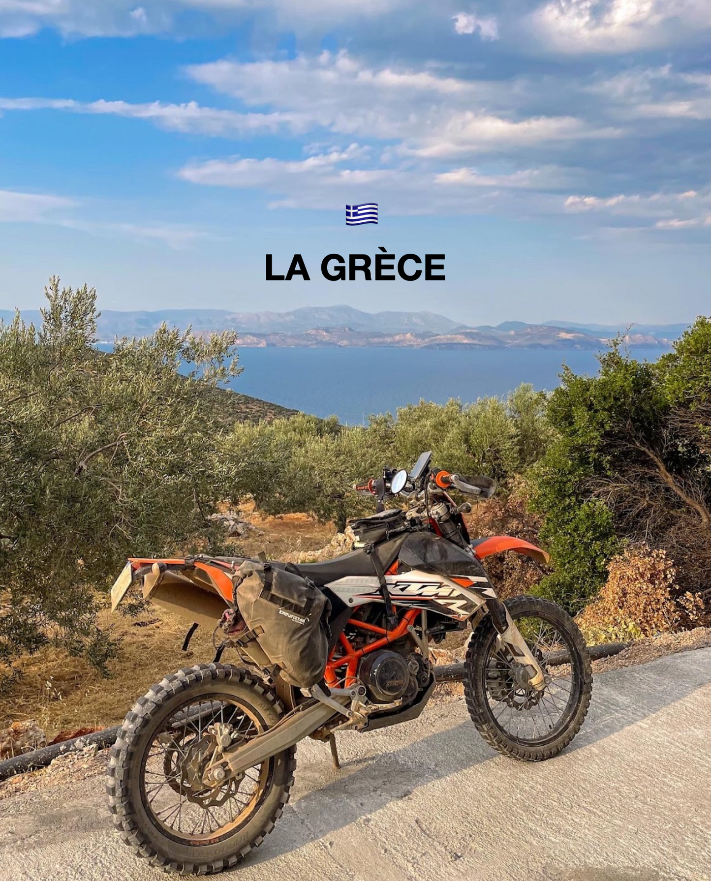 Itinéraire : Grèce -  l'Odyssée de l'Octane 50% Routes 50% Off road