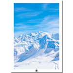 Poster France: Mont Blanc