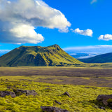 Poster Islande: Volcan Vert