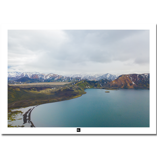 Poster Islande: Landmannalaugar